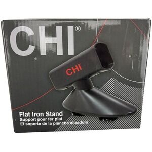 CHI Flat Iron Holder Stand Suction Base Countertop‎ Mirror Hair Styling Tool New
